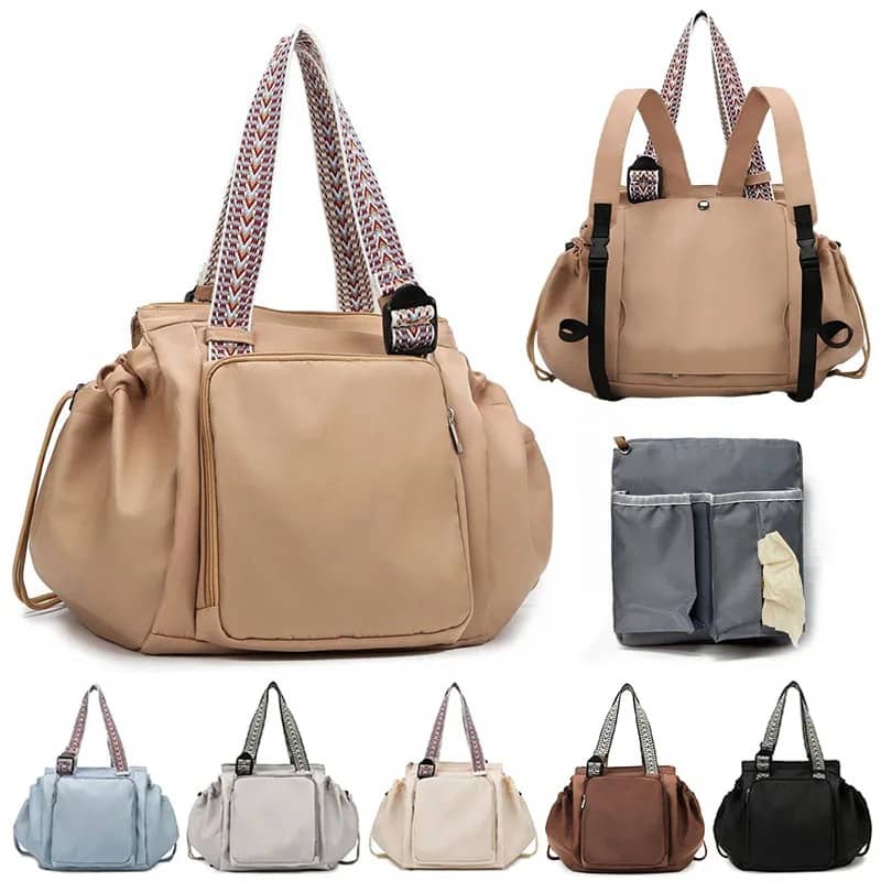 MultiPocket Travel Tote Backpack