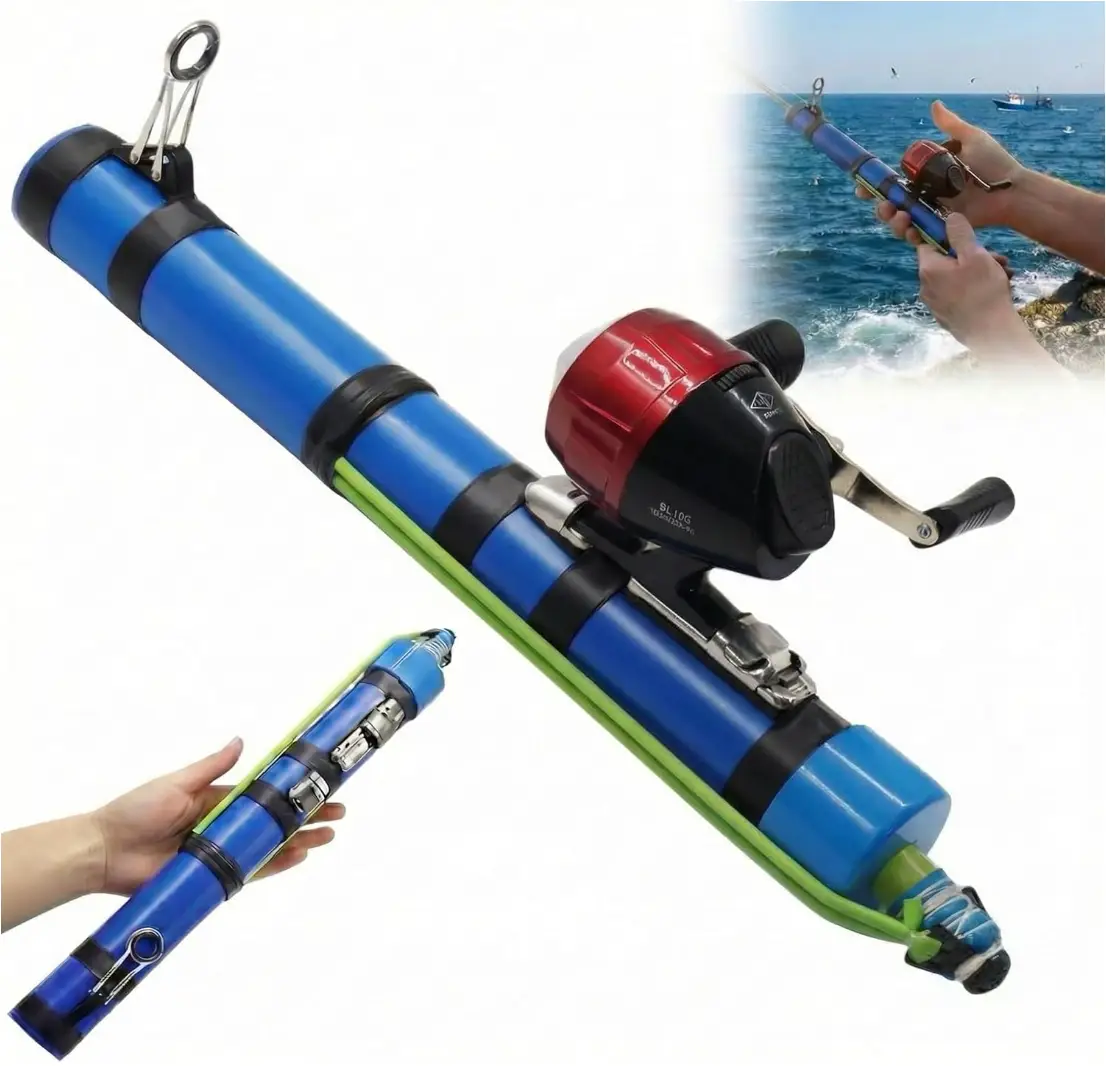 Portable Slingshot Fishing Rod Set