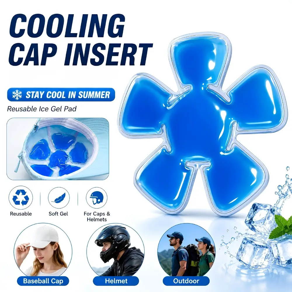 Cooling Gel Hat Liner – Helmet & Cap Cooling Insert