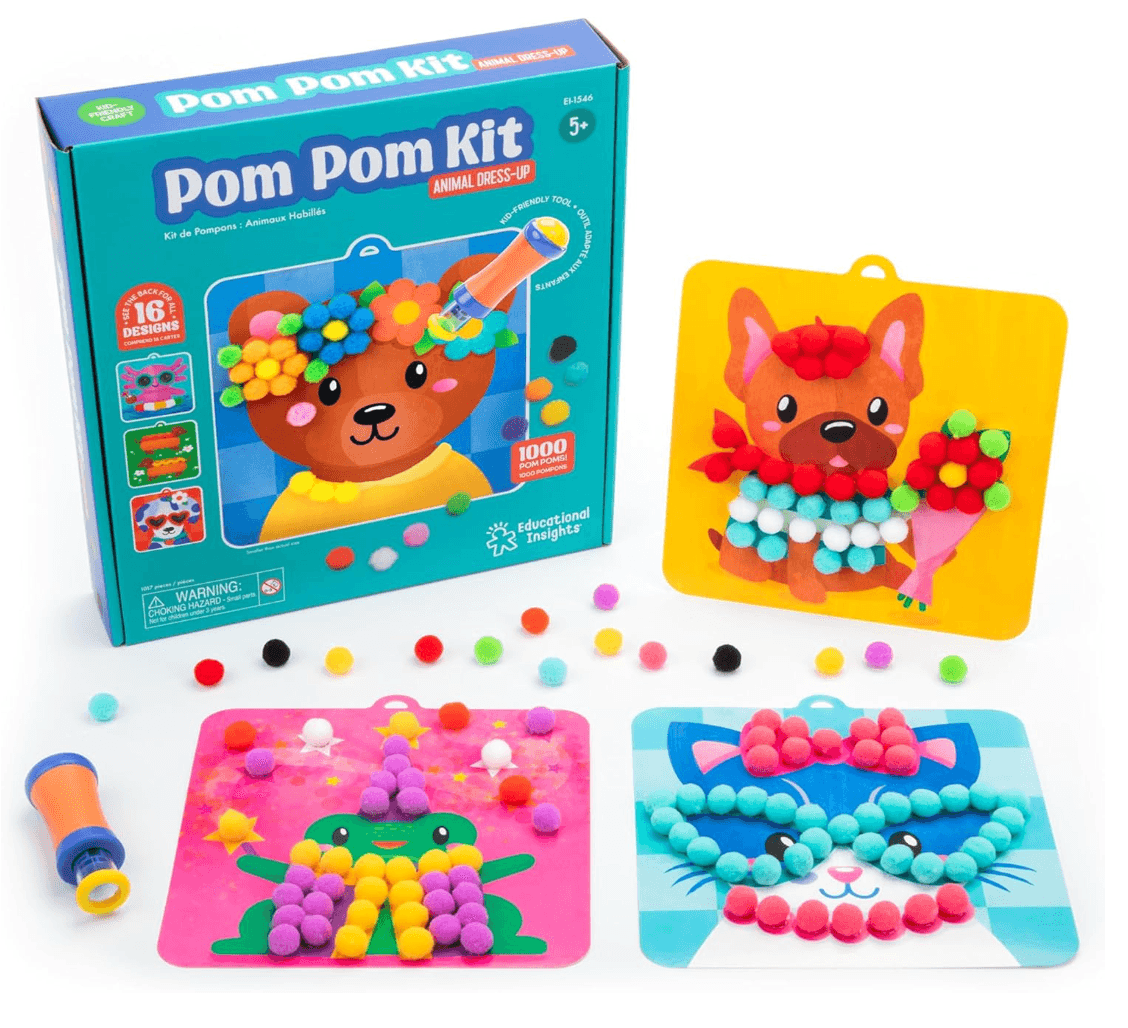 Pom Pom Kit: Animal Dress Up