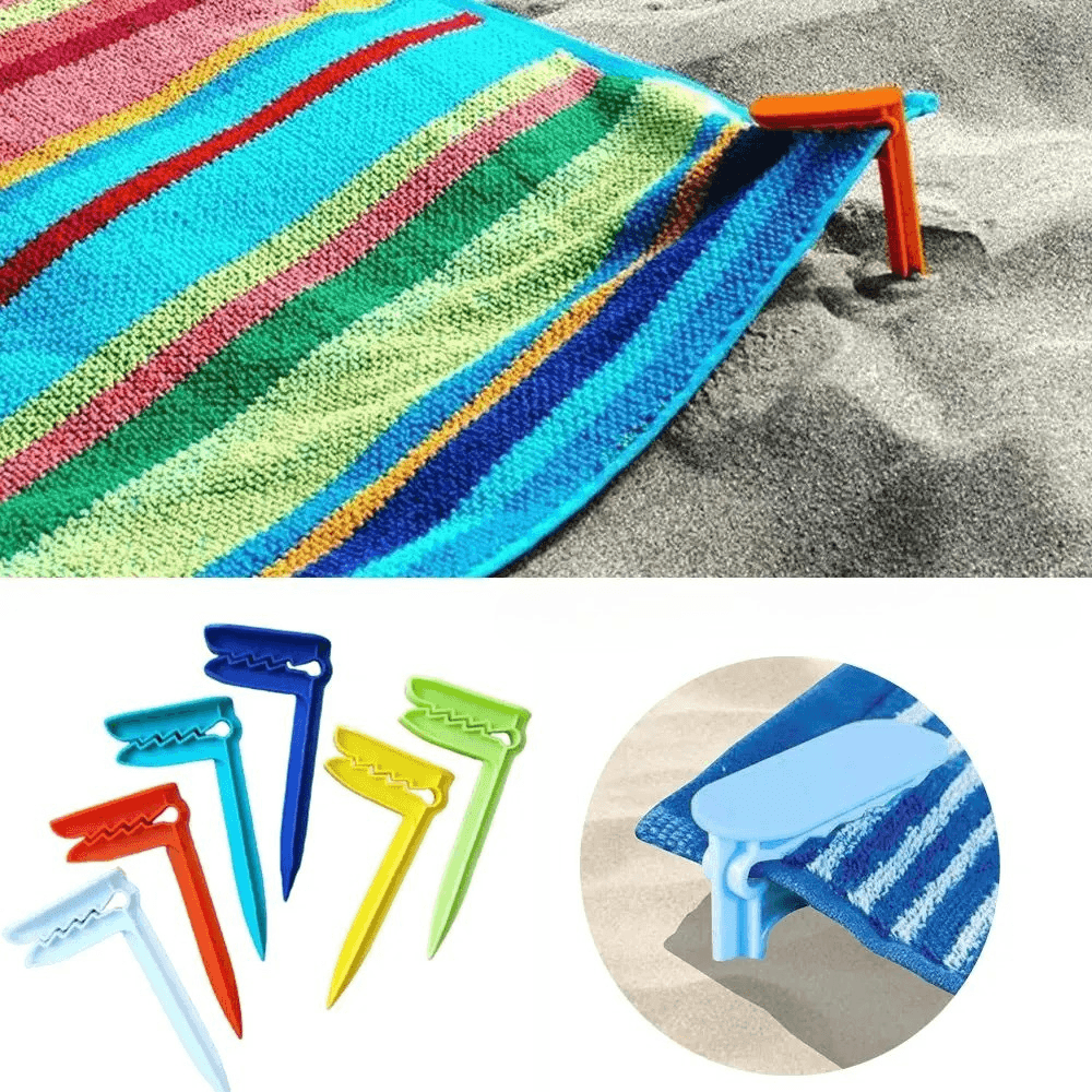 SandGrip Beach Towel Anchors-4PCS