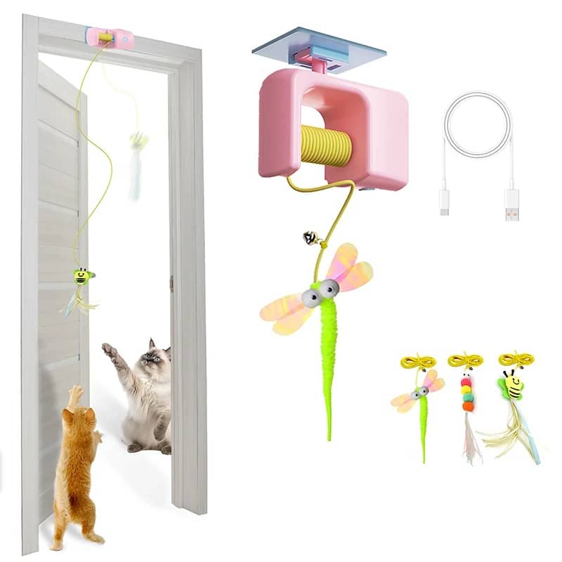 Interactive Hanging Cat Toy
