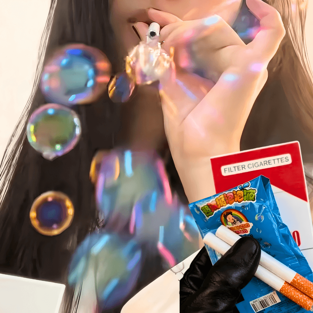 Bubble Cigarette Toy Set