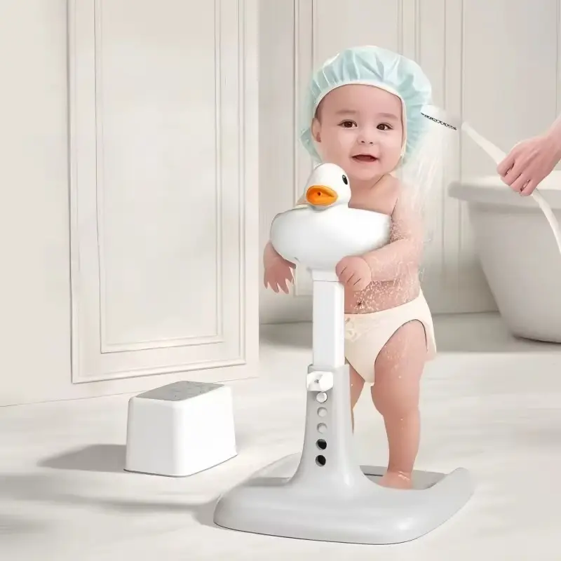 Adjustable Baby Bath Shower Stand