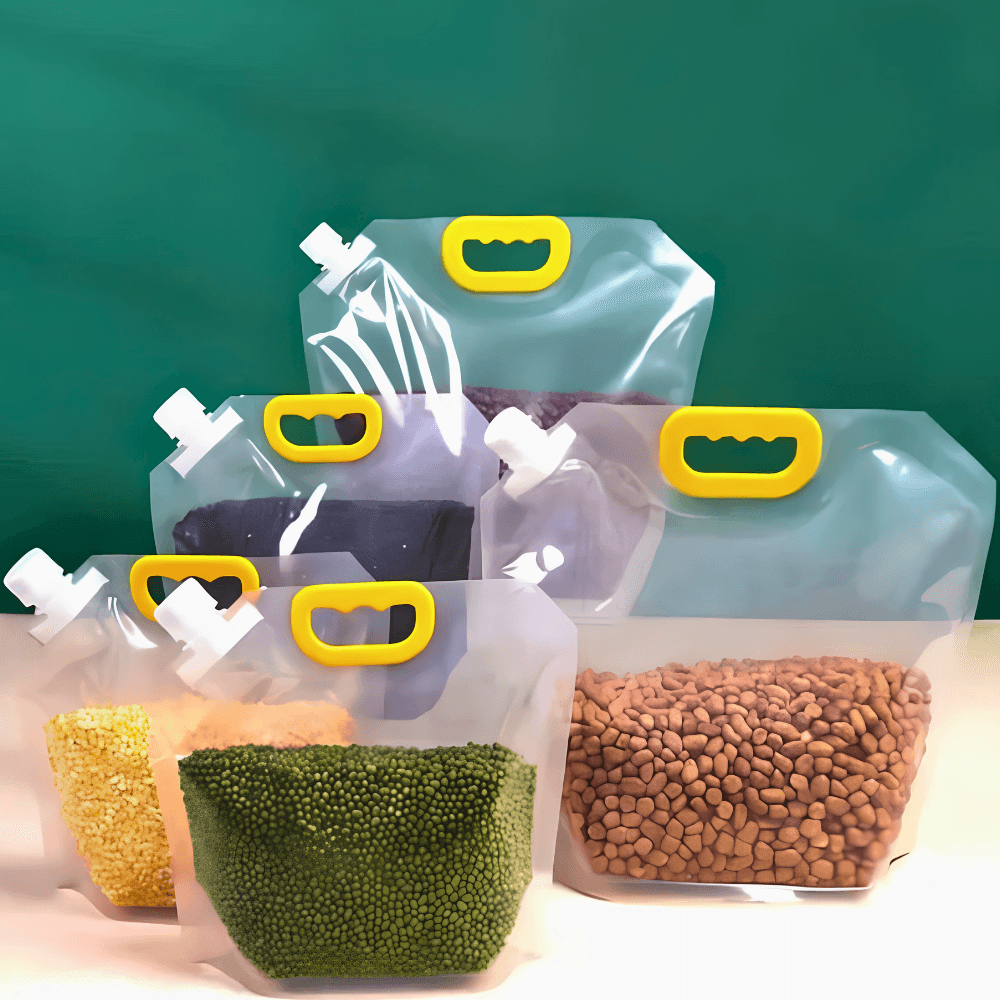 Collapsible Food & Water Storage Bag with Handle-2PCS